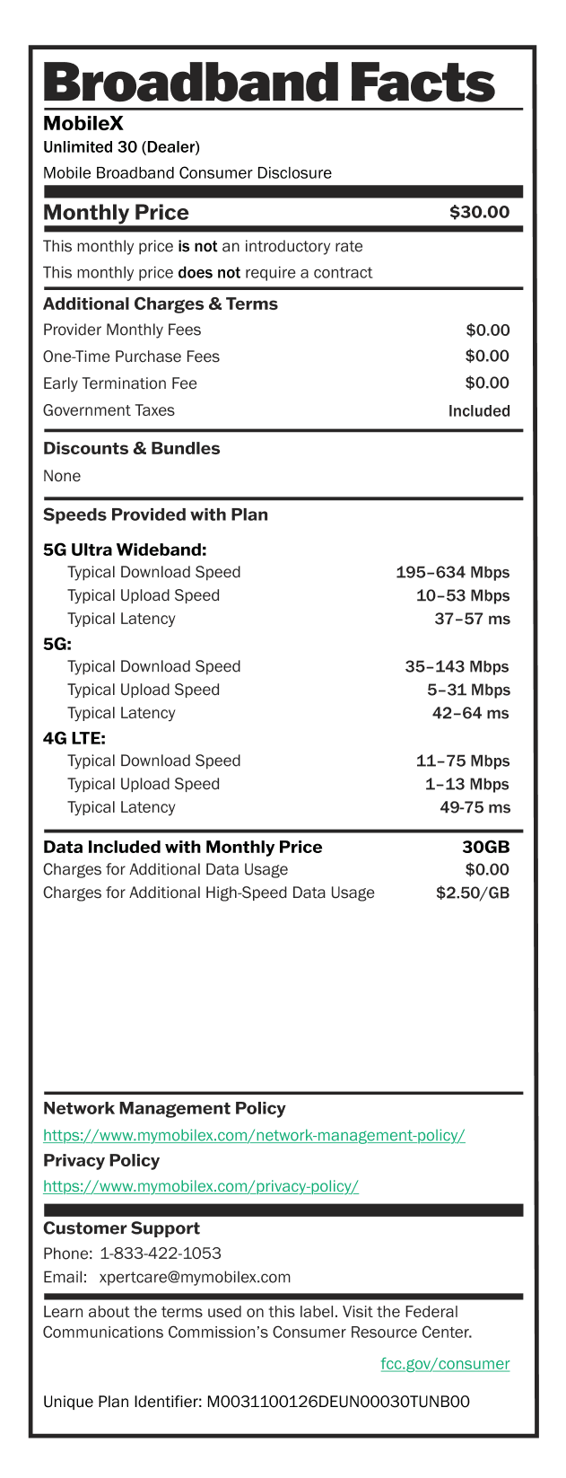 Broadband Facts Mobile